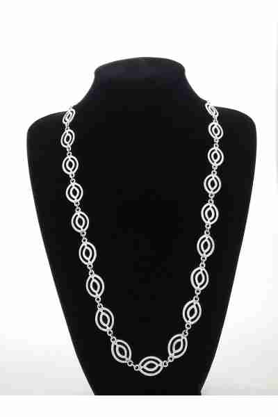Collar Óvalos Dobles