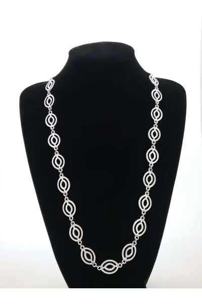 Collar Óvalos Dobles