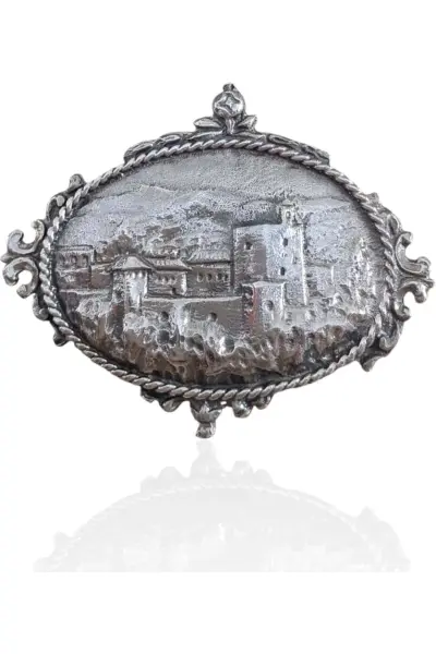 Boche oval vista de la Alhambra