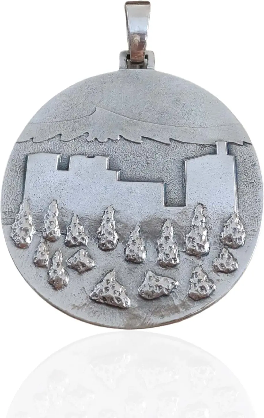 Colgante redondo con Alhambra