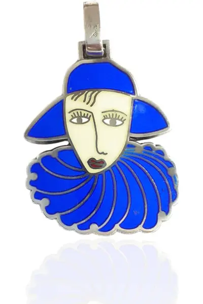 Colgante Arlequín con Sombrero