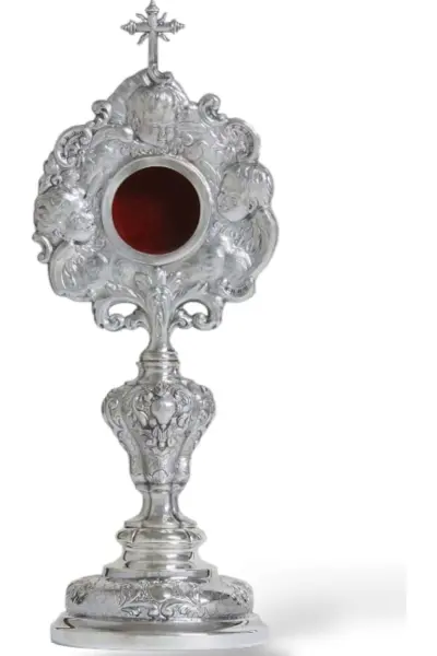 Relicario Querubines en Plata