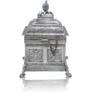 cofre siglo xvii. plata