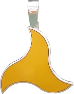 colgante arrayán en plata de ley y esmalte a fuego