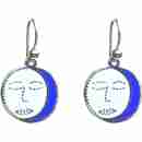 pendientes luna redonda.