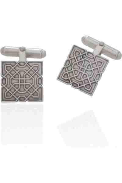 Gemelos celosía plata