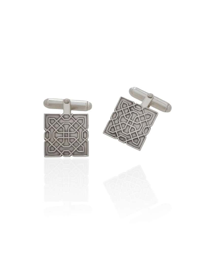 Gemelos celosía plata