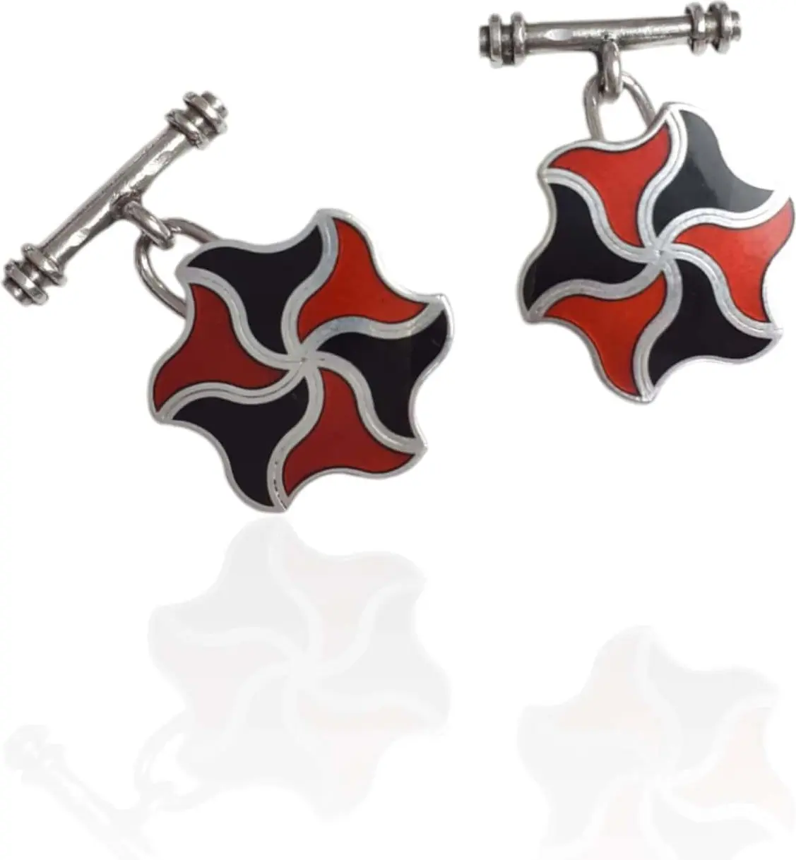 Gemelos plata y esmalte. modelo Esplendor Al-Andalus