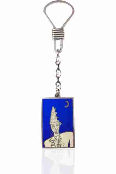 Llavero esmalte arlequin.