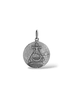 Medalla Virgen de las Angustias en plata de ley.