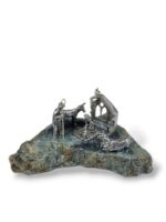 Belen en miniatura. Plata de ley.