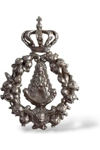 Medalla de la Virgen del Rocío. Plata de ley.