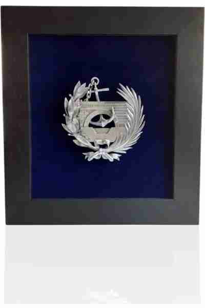 Escudo de Ingeniería Civil.Plateado