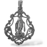 medalla la milagrosa. plata de ley