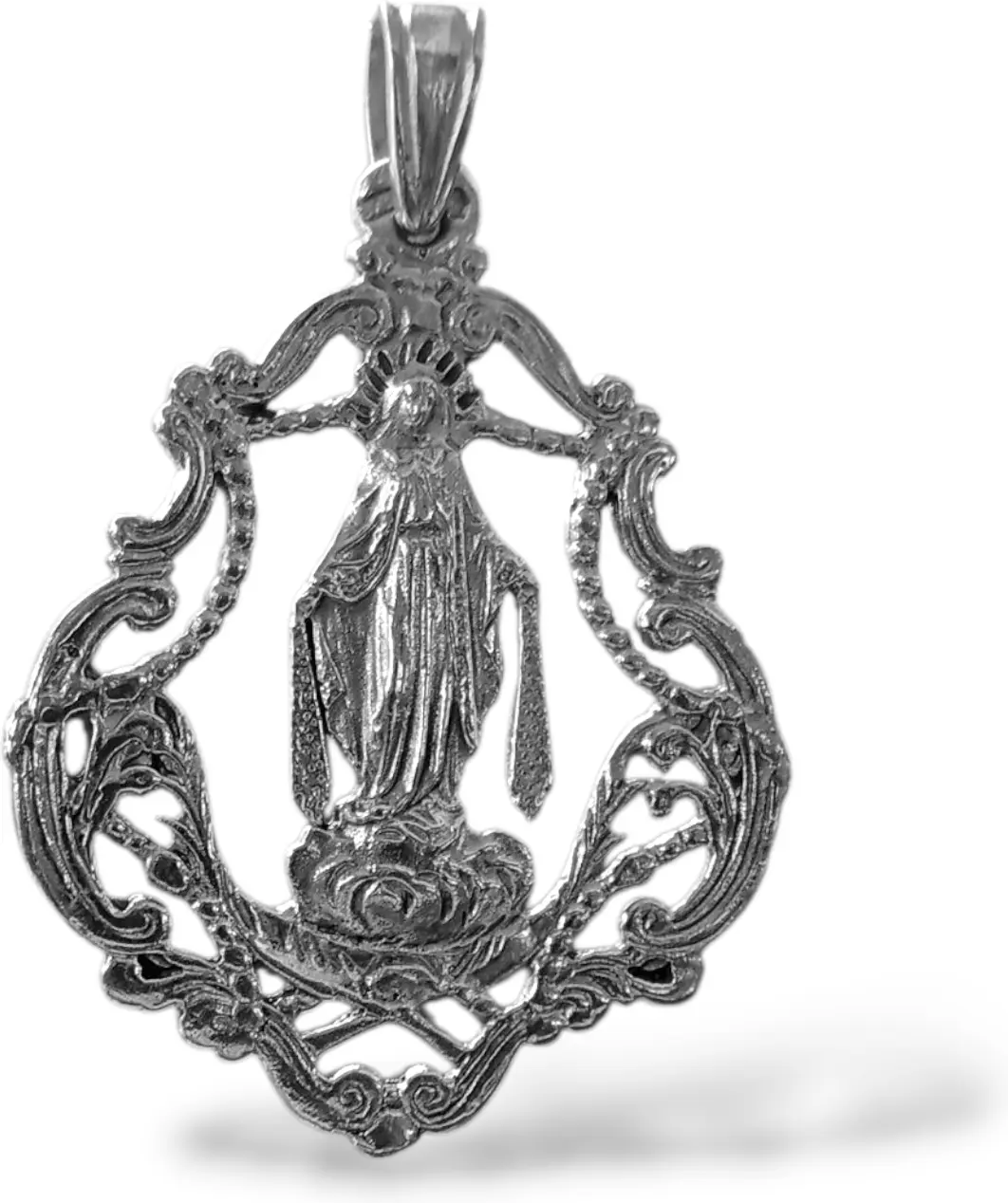 medalla la milagrosa. plata de ley