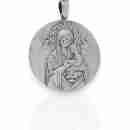 medalla perpetuo socorro. plata de ley