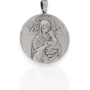 medalla perpetuo socorro. plata de ley