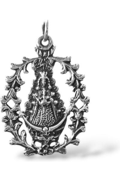 medalla virgen del rocío.