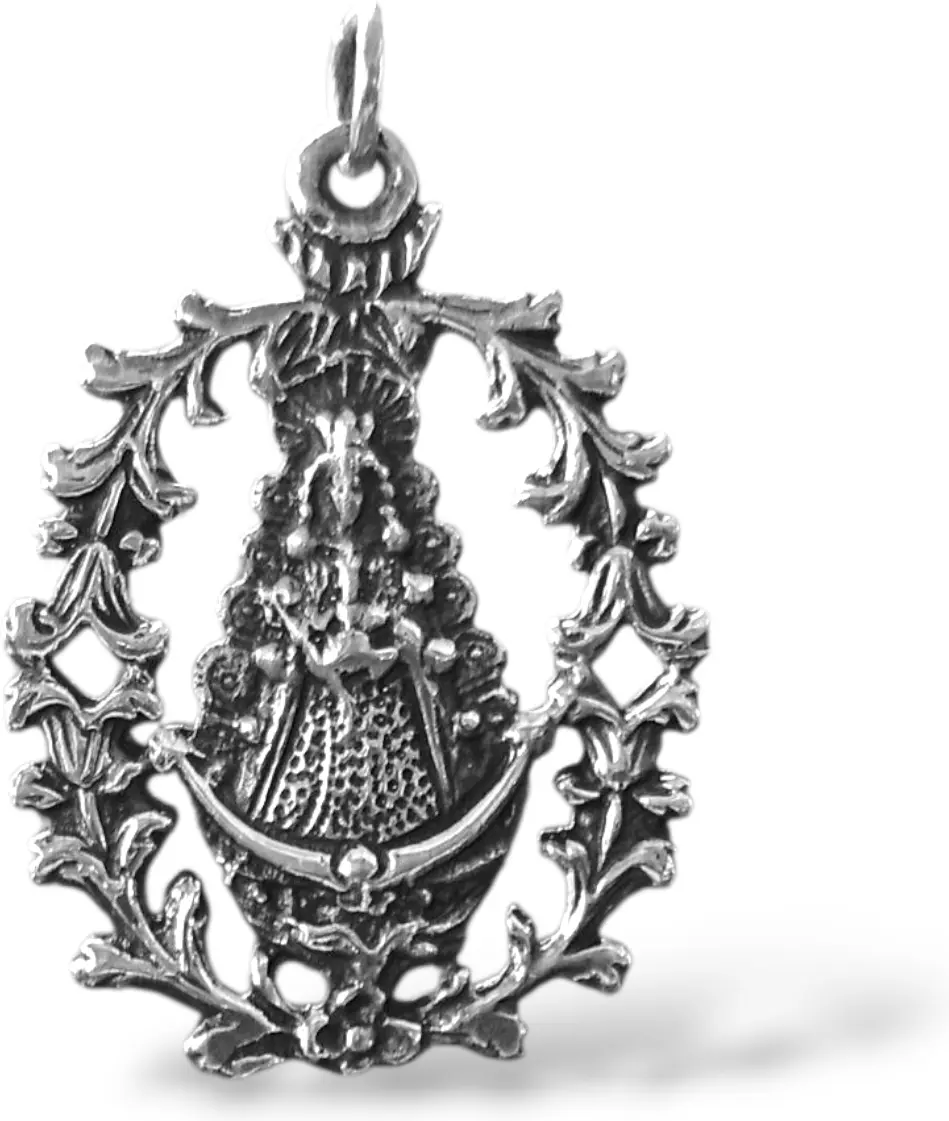 medalla virgen del rocío.