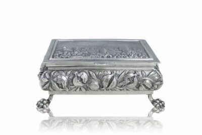 Caja Vista de la Alhambra. Plateado