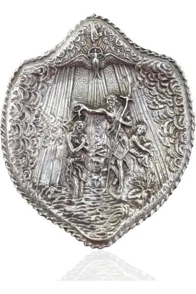 Concha de bautismo San Juan.Plata