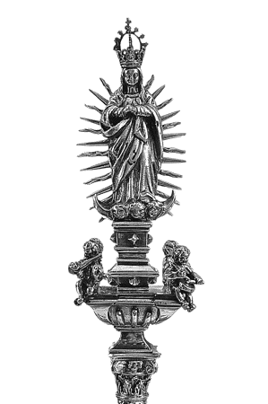 monumento de la virgen del triunfo