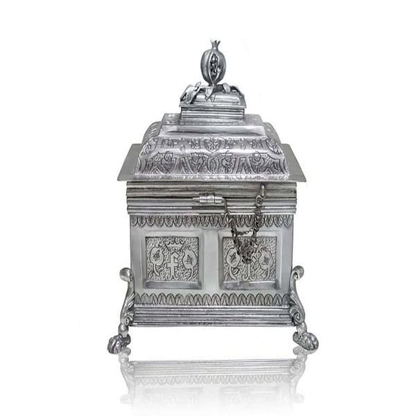 cofre siglo xvii. plata