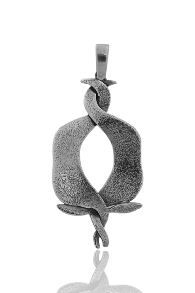 colgante granada entrelazada