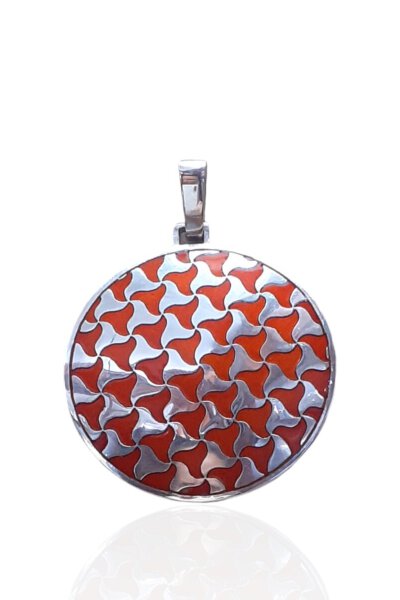 Colgante Grande Arrayanes en Plata y Esmalte - VARIABLE -