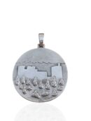 Colgante redondo con Alhambra