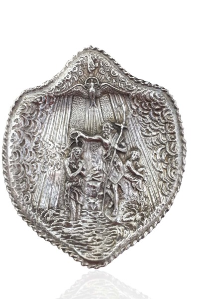 Concha de bautismo San Juan.Plata