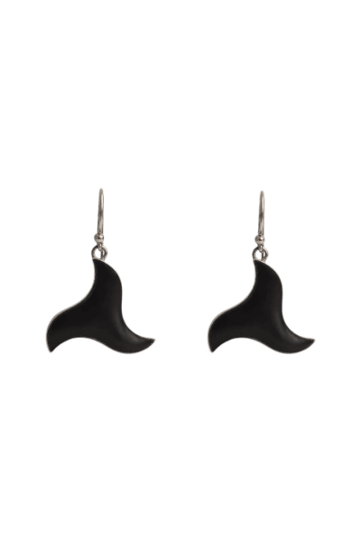 Pendientes en Plata de Ley y Esmalte a Fuego .