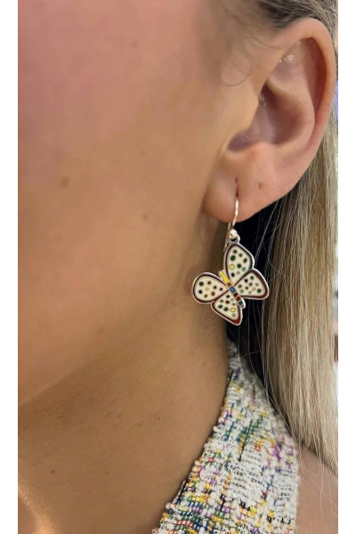 pendientes mariposa