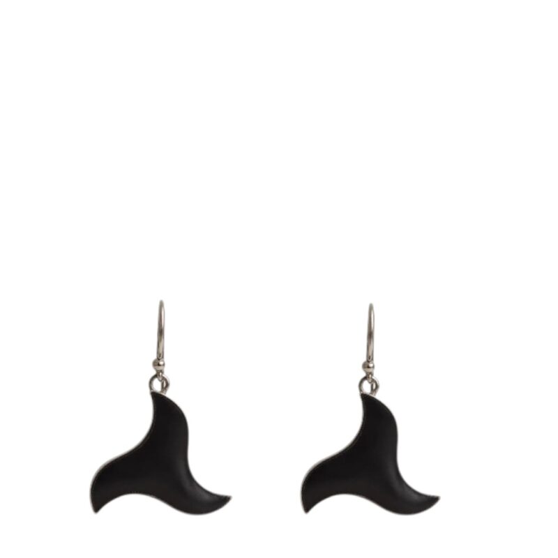pendientes en plata de ley y esmalte a fuego variable