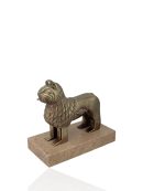 Reproducción León de la Alhambra dorado