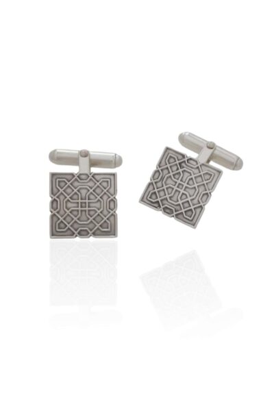 Gemelos celosía plata