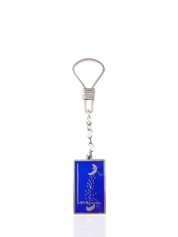 Llavero esmalte luna de Lorca