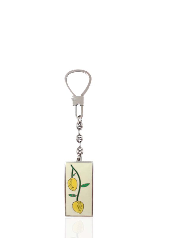 Llavero esmalte limones de Lorca