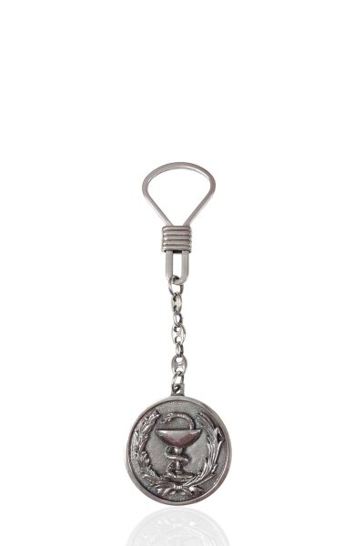 Llavero Farmacia. Plata