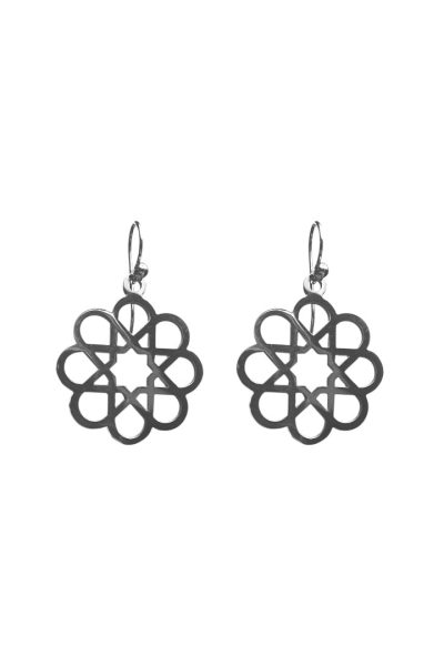 Pendientes estrella lobulada