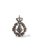 Medalla de la Virgen del Rocío. Plata de ley.