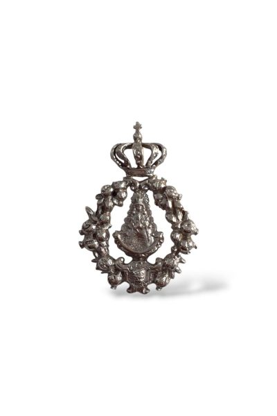 Medalla de la Virgen del Rocío. Plata de ley.