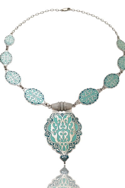 gargantilla aldaba ocho piezas