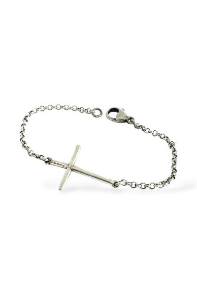 Pulsera cruz.