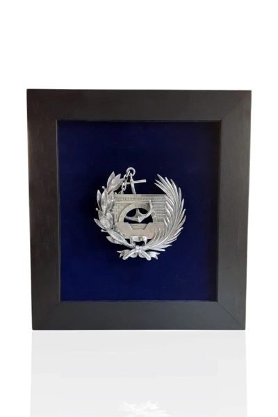 Escudo de Ingeniería Civil.Plateado