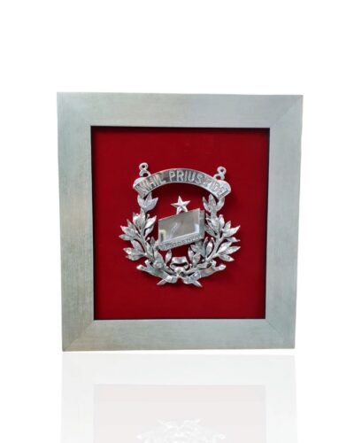 Escudo de Notaría. Plateado