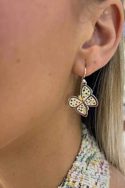 pendientes mariposa