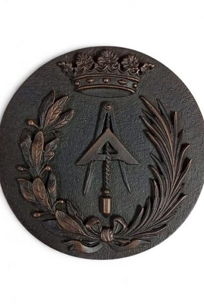 medalla de bronce de aparejadores.